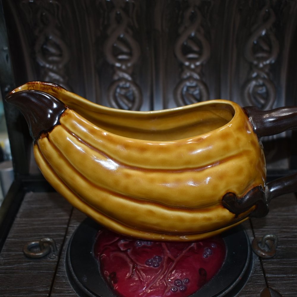 LINEN N THINGS Halloween Thanksgiving Harvest Pumpkin Squash Shape Gravy Boat